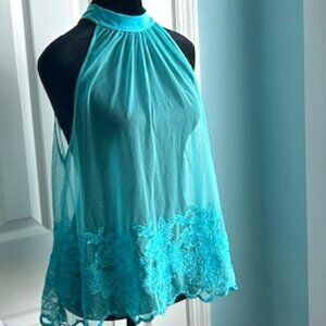 Lace babydoll nightie w/ matching panty